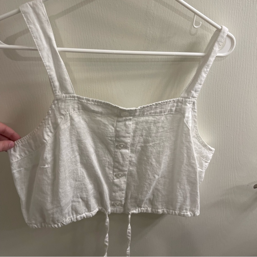 A New Day white women’s  cropped tank